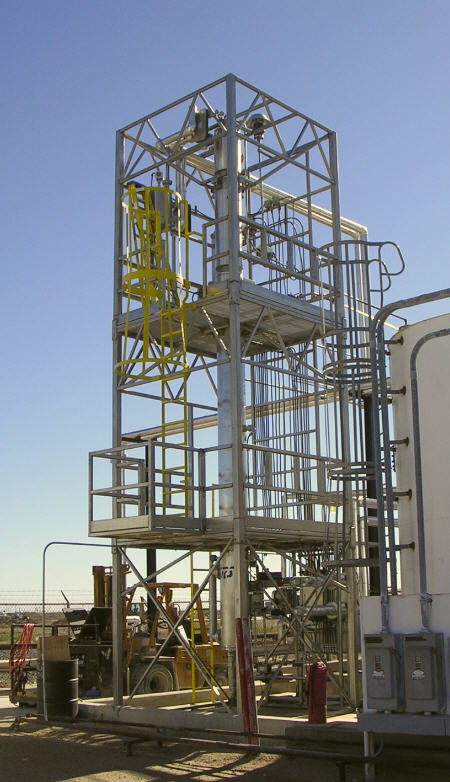 DISTILLATION COLUMN, FRACTIONATING